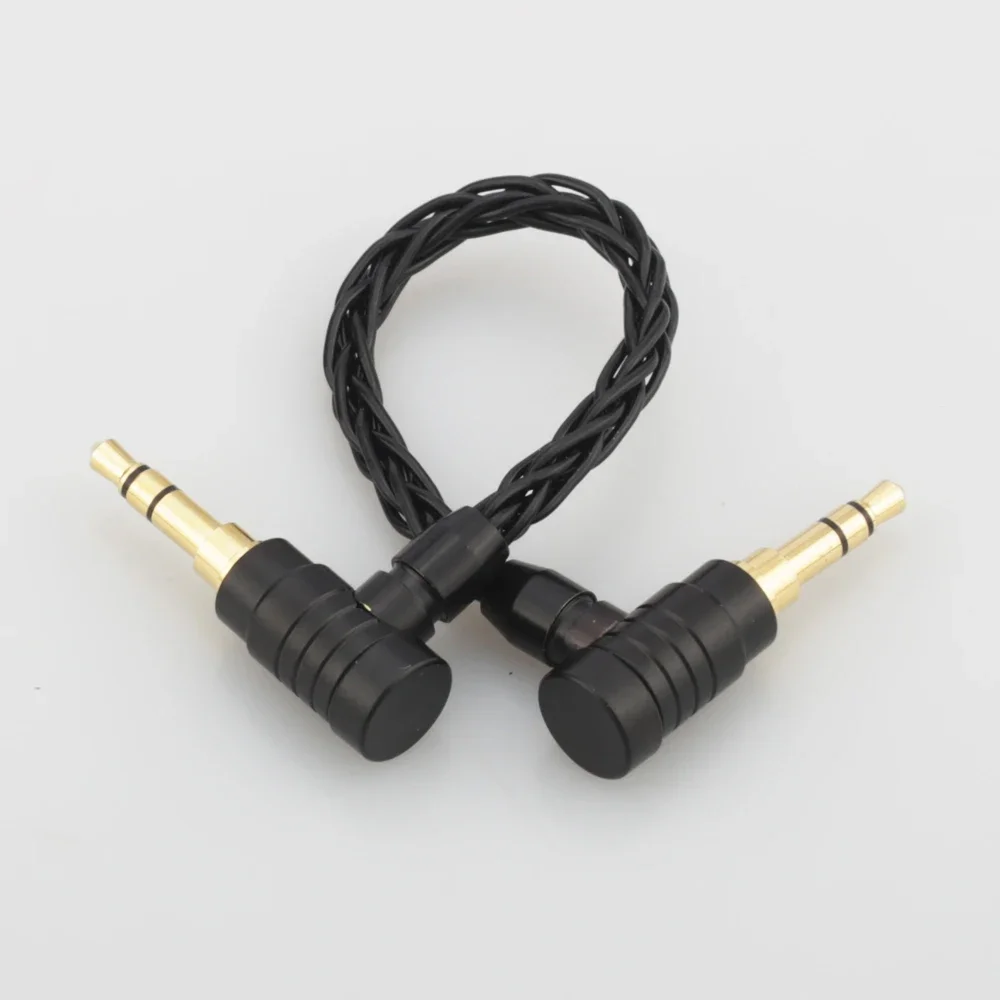 Audiocrast 3.5mm cabo de áudio estéreo extensão macho para macho cabo aux para fones de ouvido, iPods, iPhones, iPads, Estéreos de casa/carro