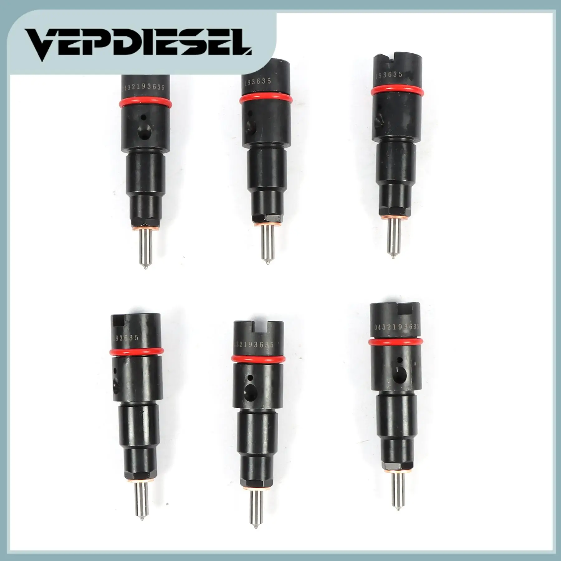 6Pcs Fuel Injector …