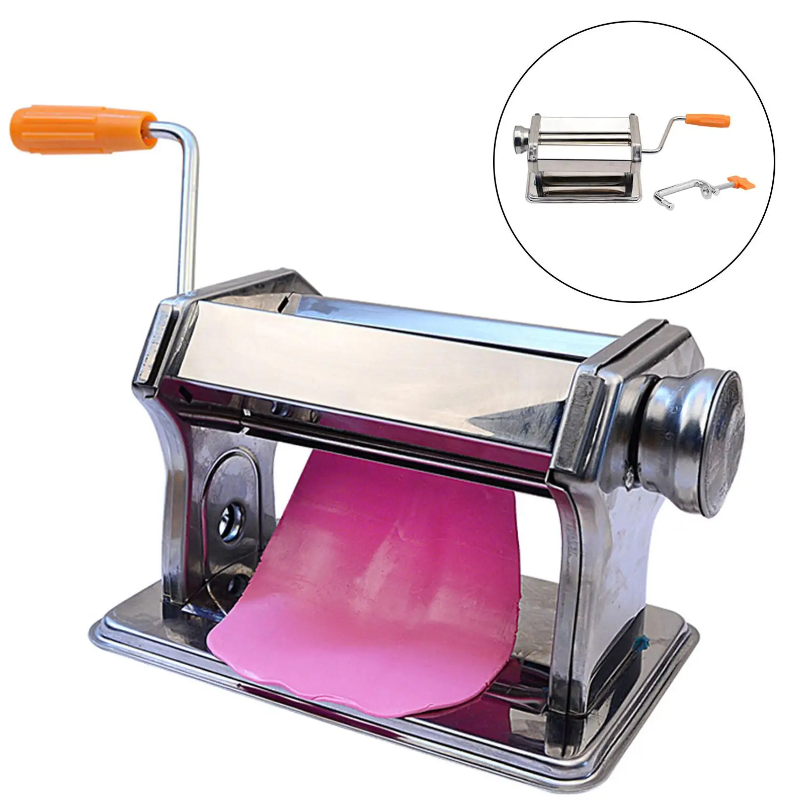 Clay Conditioning Machine Blending Colors Manual Clay Extruder Effort Saving Wide Roller Clay Pressure Machine for Polymer Clay
