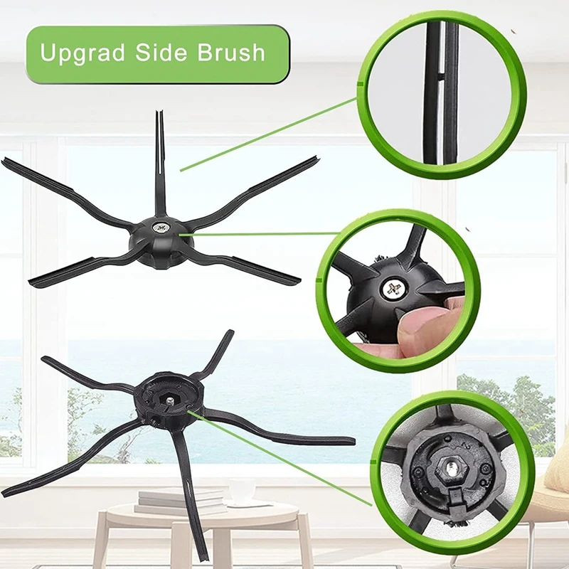 Kit d'accessoires pour aspirateur robot Xiaomi Roborock S7, S7 +, S7 Maxv, S7 Maxv Plus, T7, T7S, G10S, G10S PRO, 20 pièces