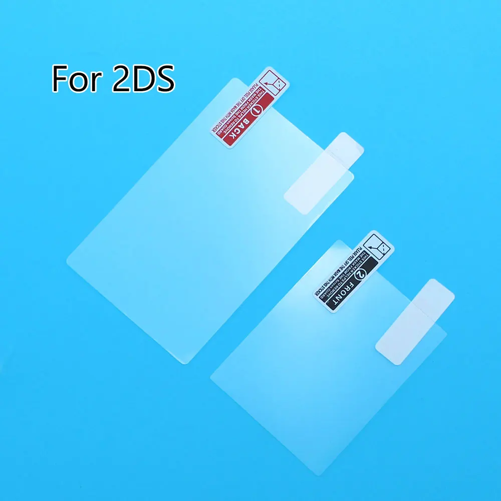 1 Piece Top and Bottom HD Clear Protector for Nintend DSL NDSL For 2DS New 3DS XL Switch Lite LCD Screen Protector Accessories