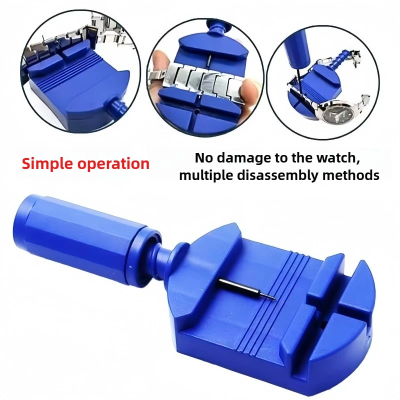 Watch Band Adjustment Tool Kit-Link Pin Remover for Watch Bracelet Disassembly&Strap Repair,Professional Watch Maintenance Tools