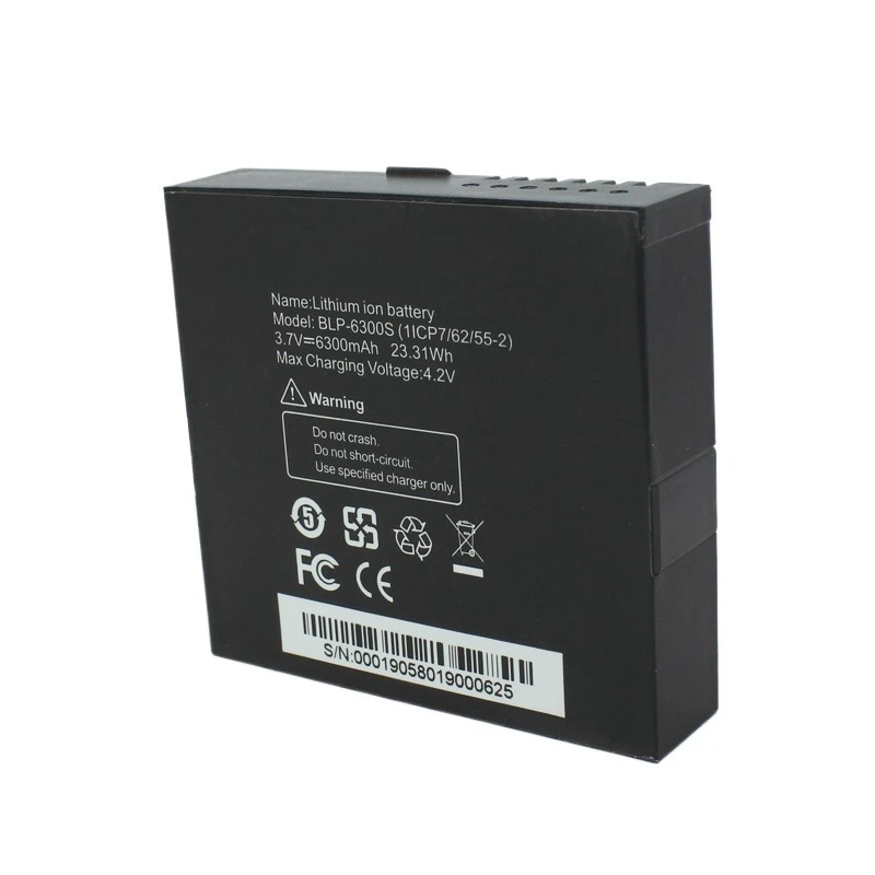 Battery BLP-6300S 3.7V 6300mAh for Hi-target V100 iRTK3 RTK GNSS TS3 A20 Total Station Replacement Battery New High Quality