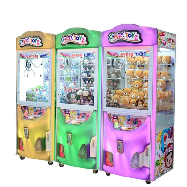 Hot Selling Factory Direct Supply Plush Doll Crane Machine Playground Game Center Coin Operated Crane Claw Machine For Sale