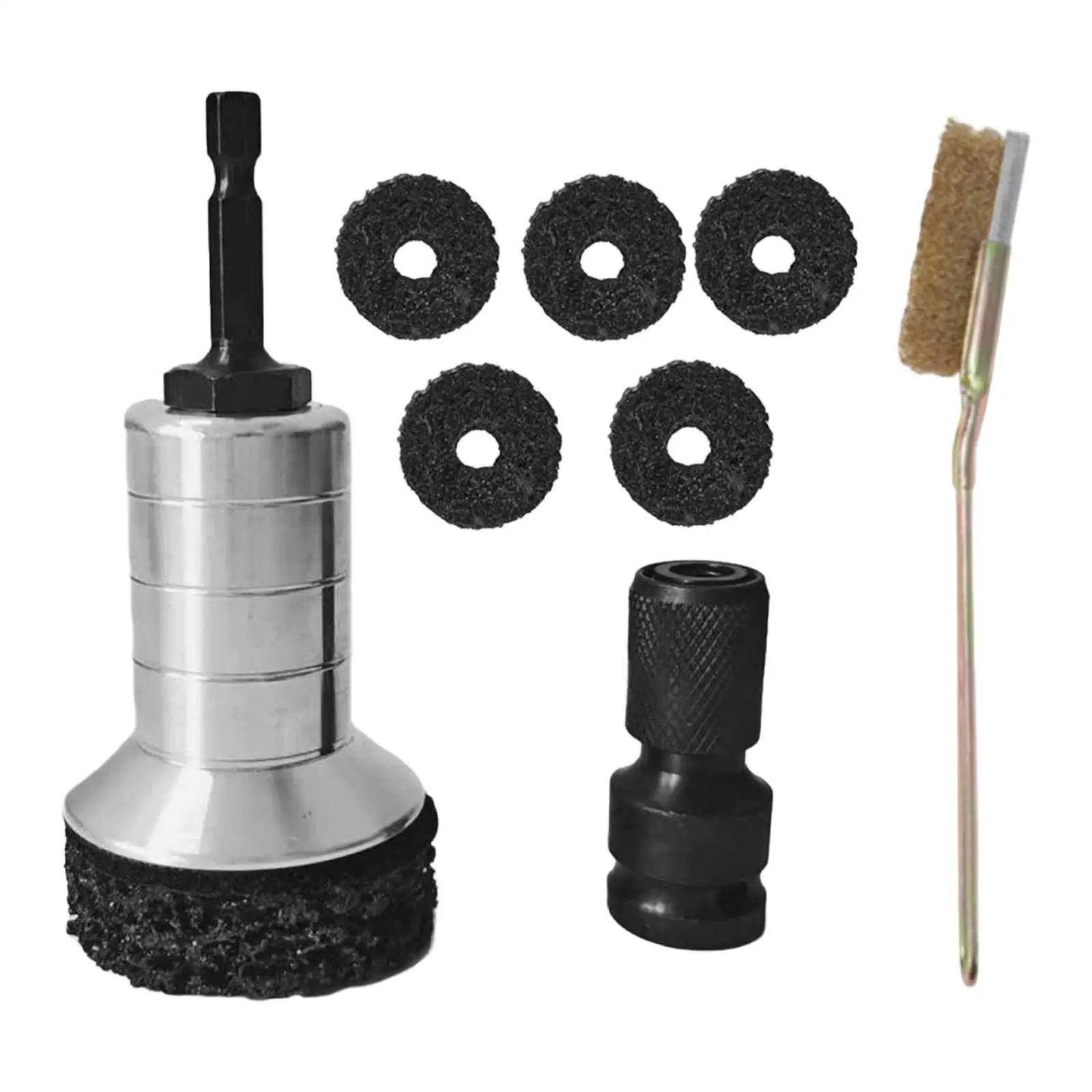 

Инструмент для удаления ржавчины на колесах Инструмент для обслуживания Комплект для чистки ступицы колеса