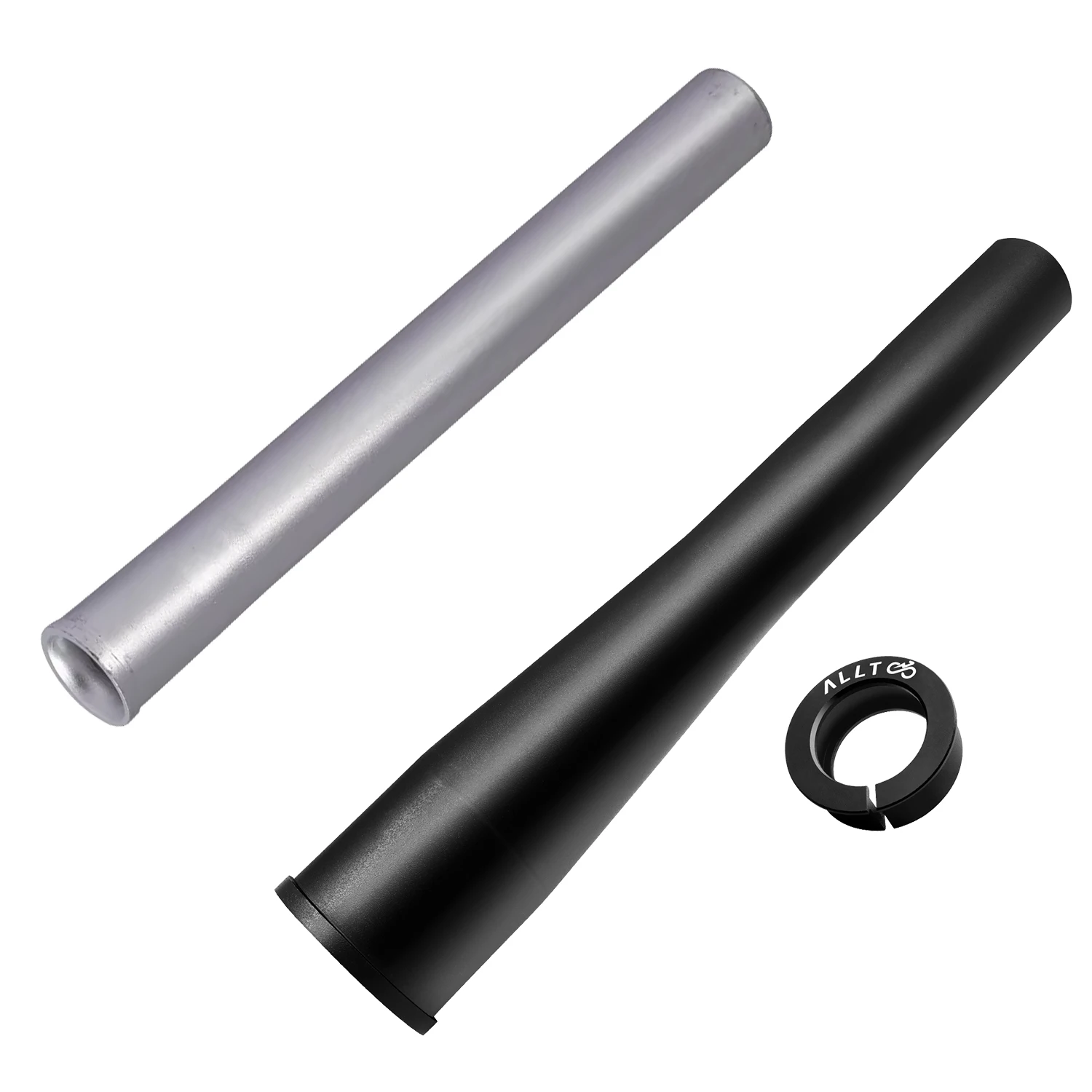 

Aluminum Alloy Front Fork Head Tube Replacement Part For Cannondale Lefty 2.0/SuperMax for 1.5 1-1/2 Headtube Converter gasket