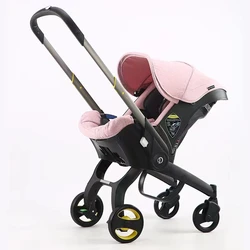 Baby Stroller Safety Car Seat Cart Carriage Lightweight Multi-functional Travel System Baby Pushchair Baby Carriage