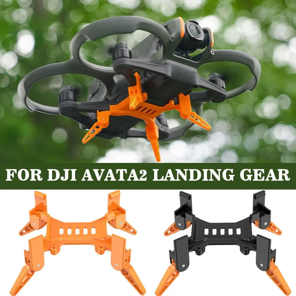 For DJI Avata 2 Landing Gear Protector Foldable Extension Camera Legs Extender Legs Drones Accessories Support Protective S B9W2