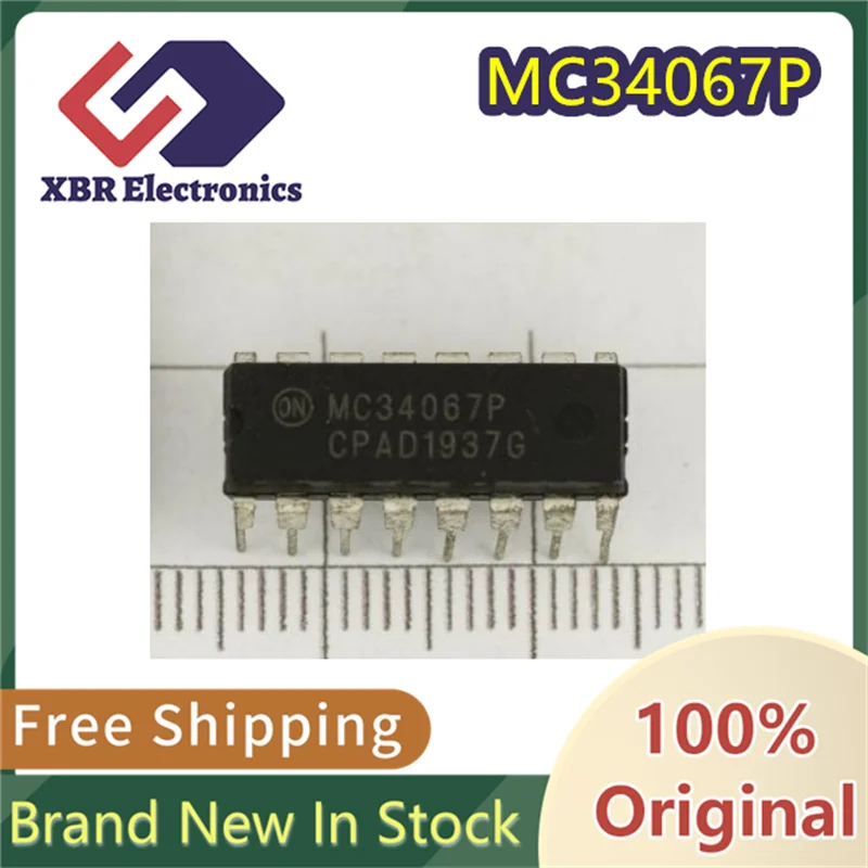 

(10/50 pieces) MC34067P DIP16 new original LCD power direct plug chip spot electronics free shipping