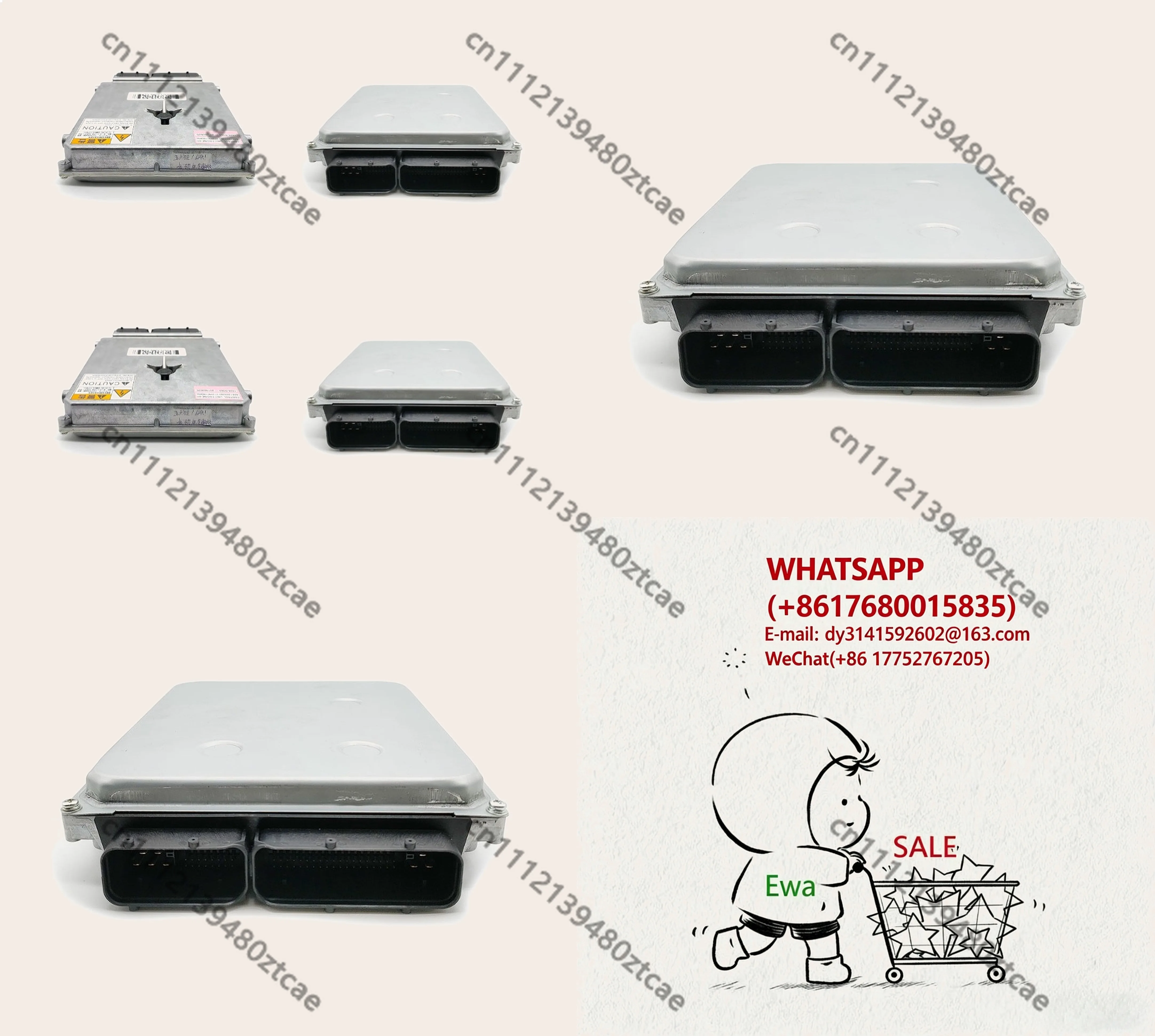 Brand New 6HK1 4HK1 Engine Controller ECU 8982046851 Programming Control Unit for SH240-5 Excavator