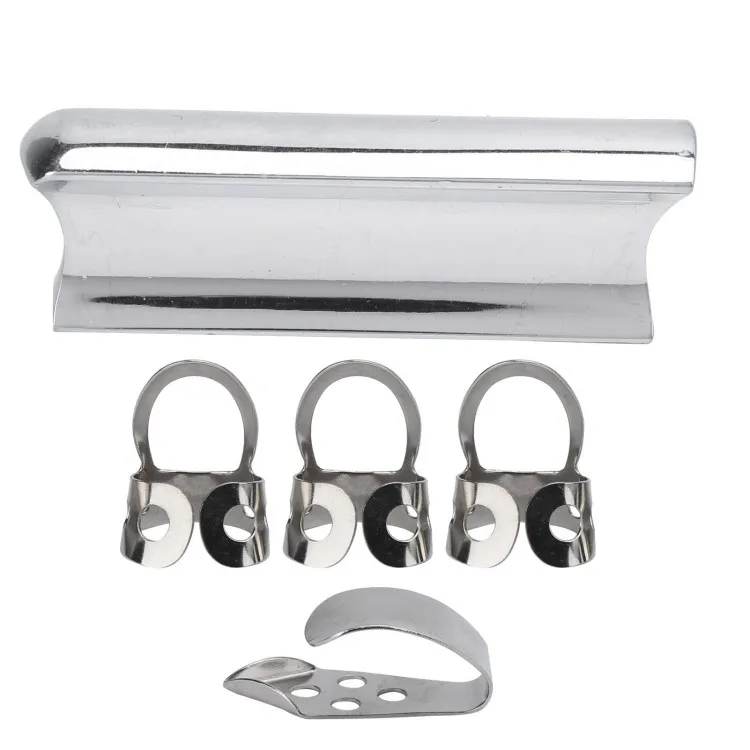 기타 슬라이드 바 재고 추천 스테인레스 스틸 금속 녹 방지 솔리드 악기 액세서리