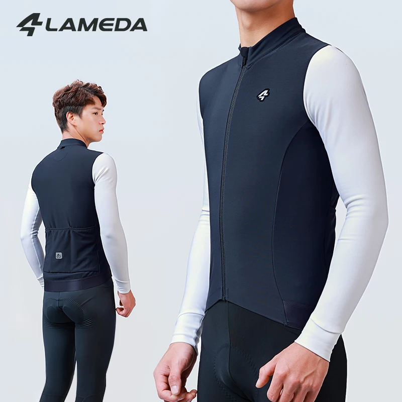 LAMEDA Winter 5-15℃ Thermal Fleece Cycling Jersey MTB Bike Outdoor Men Bicycle Clothing Long Sleeve Hot Warm Road Mountain Bike