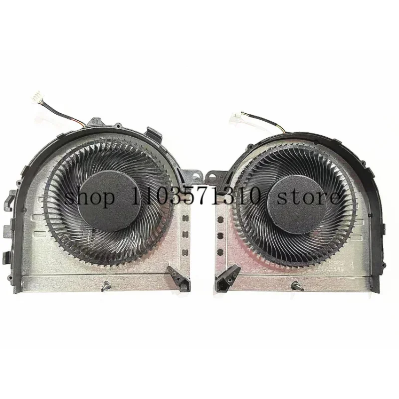 

N Original CPU GPU Fan for Lenovo IdeaPad Gaming 3-15ACH6 3-15IHU6 82K2 FNLX FNLY DFS5M 325063 B1H DFS5K12B159A1H DV 5V 0.50A