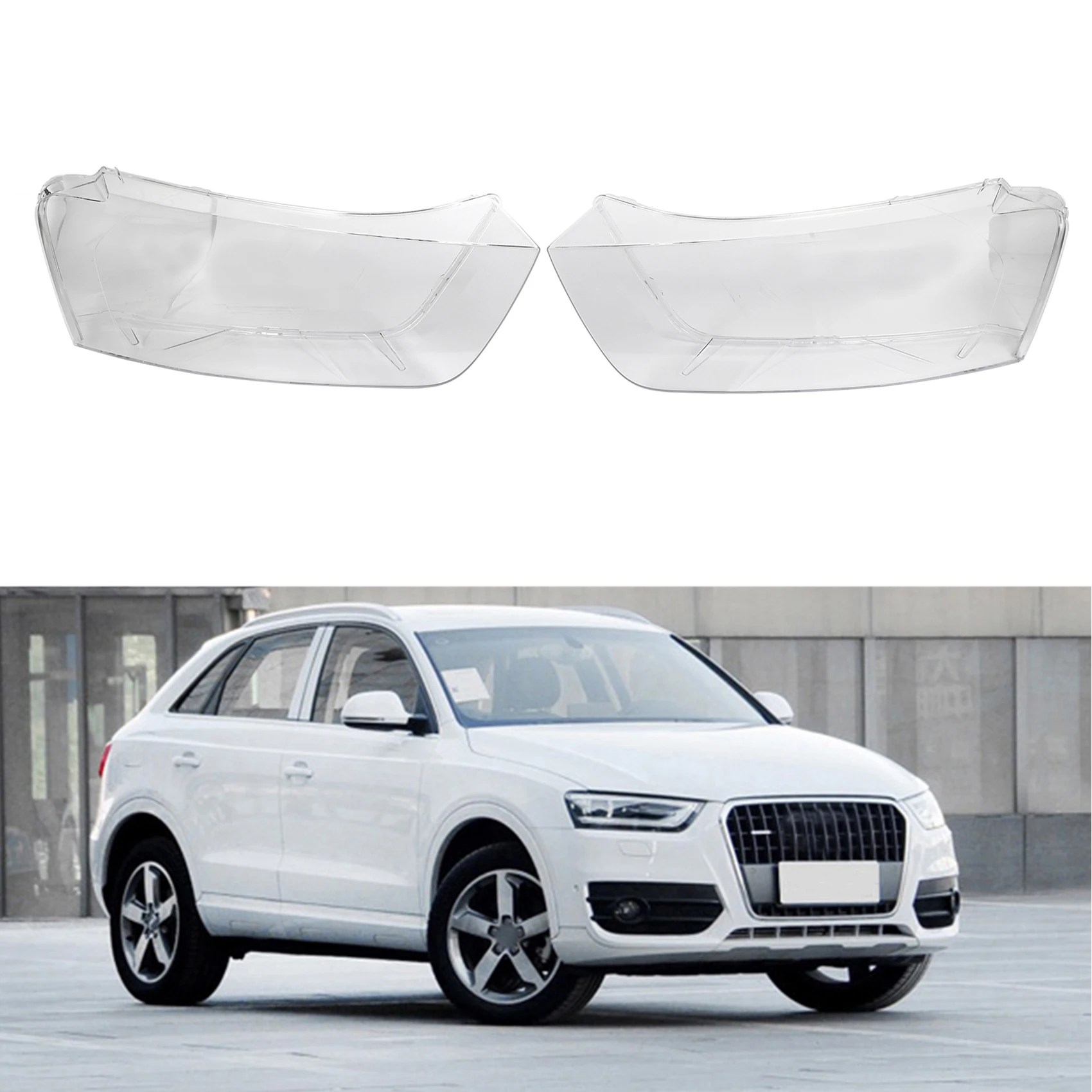 

Передняя фара автомобиля, замена крышки объектива лампы для Audi Q3 2010-2015