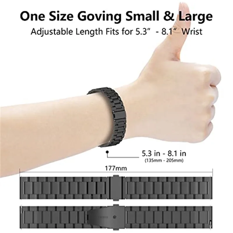 20mm Solid Stainless Steel Strap for OmegaXSwatch MoonSwatch Quick Release Men Women Fashion Watch Band Replacement Parts