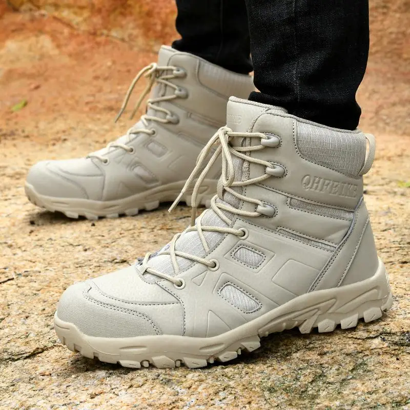 New Comfortable Heavy Bottom Anti Slip Outdoor Low Cut Men'S Training Boots