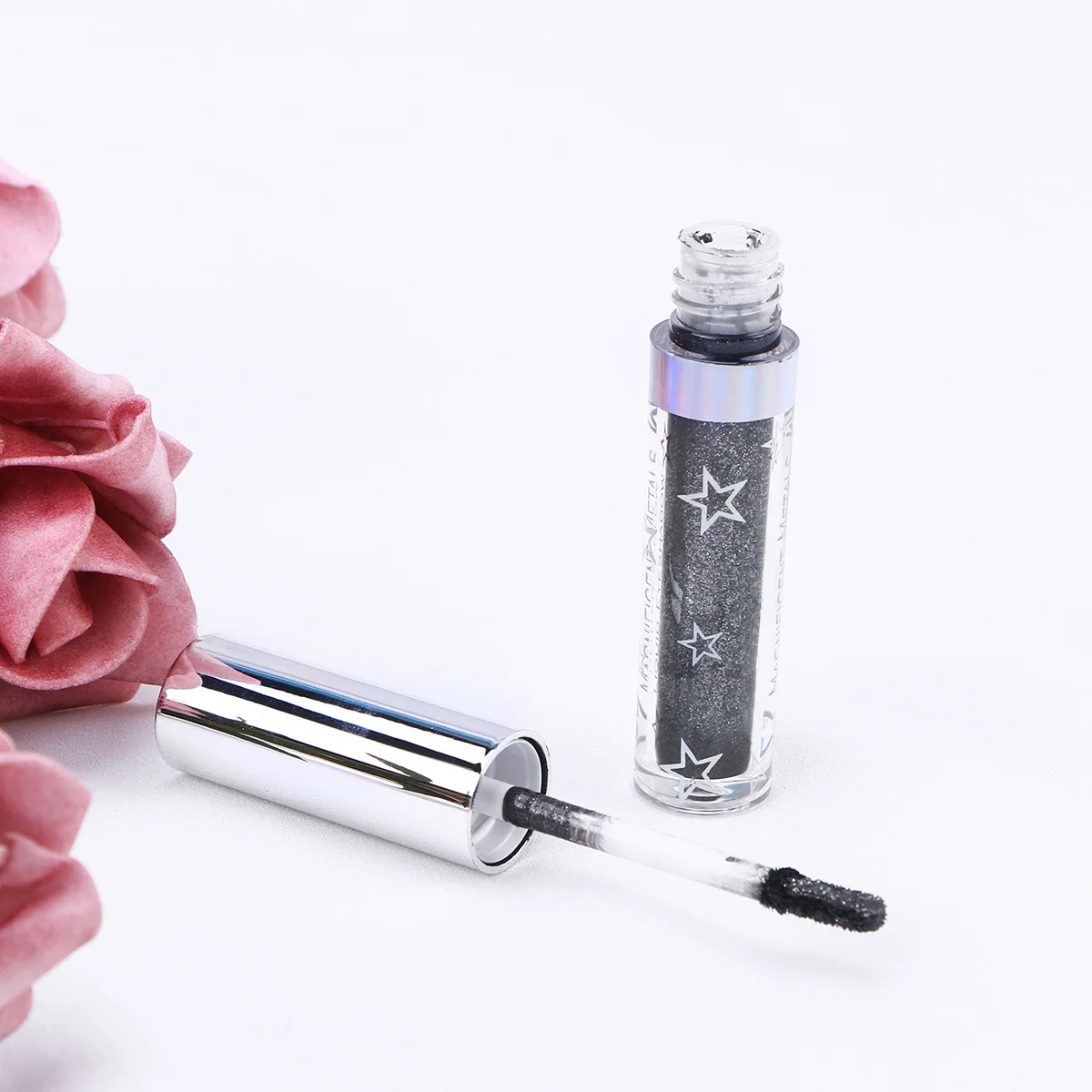 بودرة ظلال عيون سائلة لامعة تدوم طويلاً، مكياج مصطبغ مقاوم للماء للاستخدام في صالونات التجميل للنساء منتصف الليل1