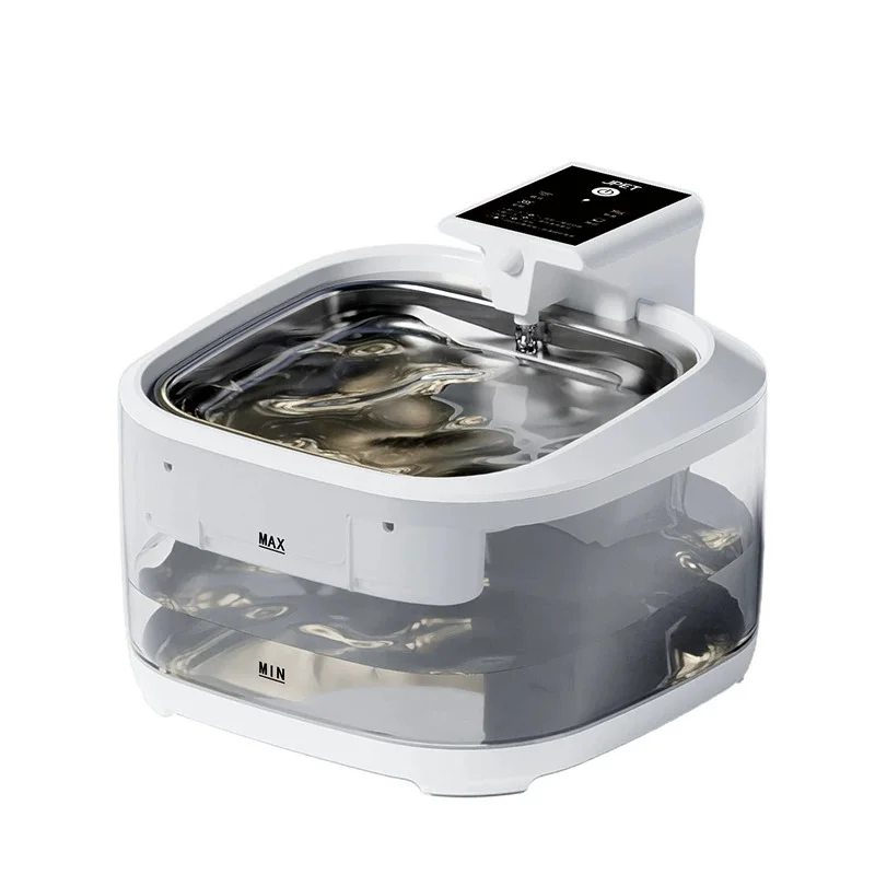 

304 Stainless Steel Cat Dog Automatic Water Dispenser 3.2 White Charging Standard Version 5000mAh 4.5L Circulating Water
