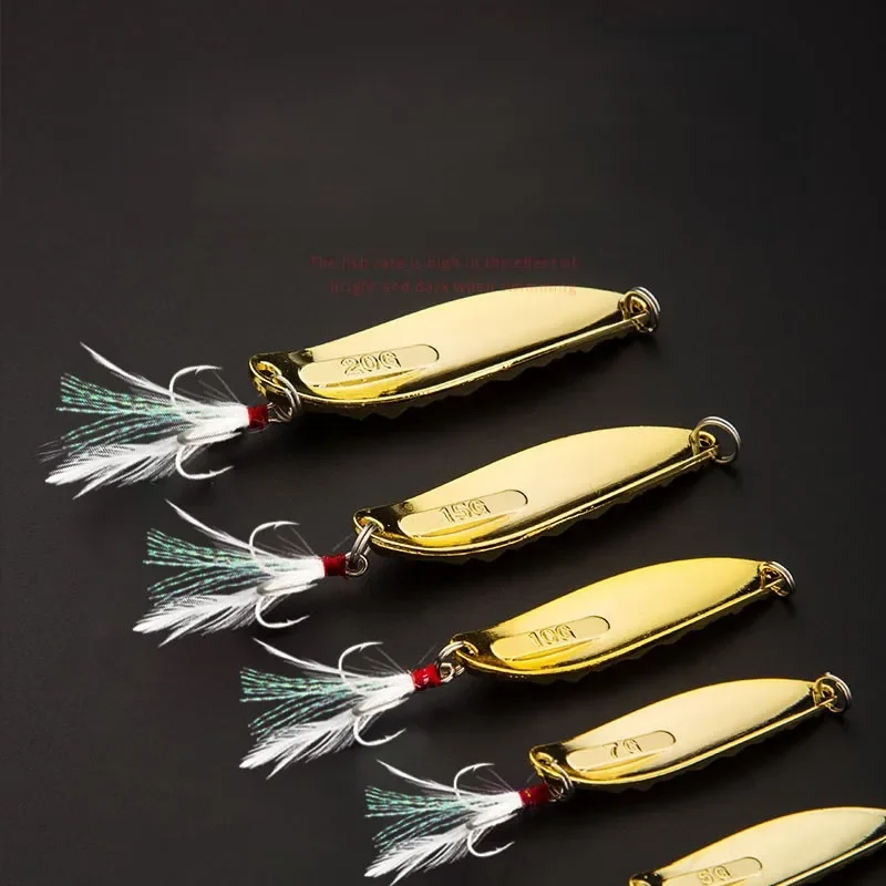 Long casting sequin lures, metal spinnerbaits, leech nudes spinning roadrunner lures,fishing bait