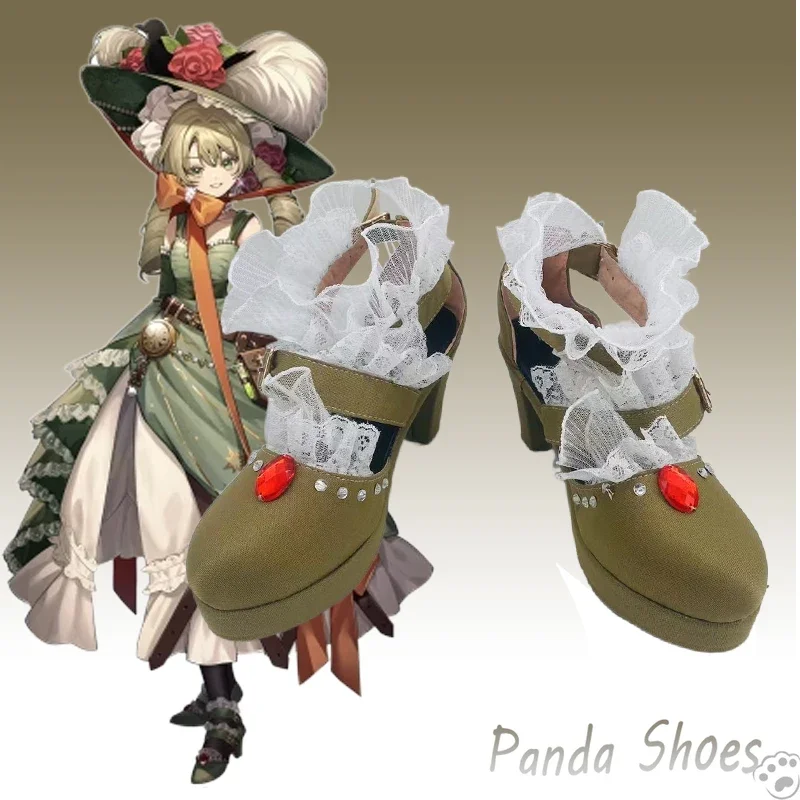 Game Reverse:1999 Sotheby Cosplay Shoes Anime Game Cos Long Boots Comic Cosplay Costume Prop Shoes for Con Halloween Party