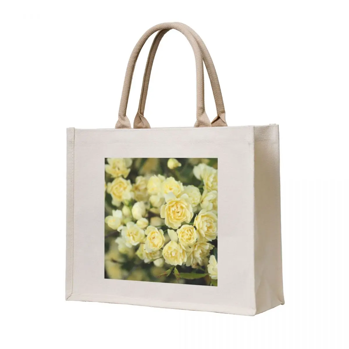 

Small Pastel Yellow Roses Tote Bag Women's tote bag shopping bag Shopper