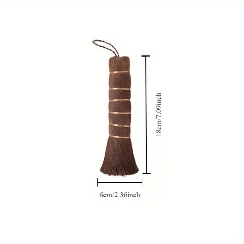 1Pc palm brush that does not damage or stick to pots can be used as a kitchen soft bristled cleaning brush for dishwashing