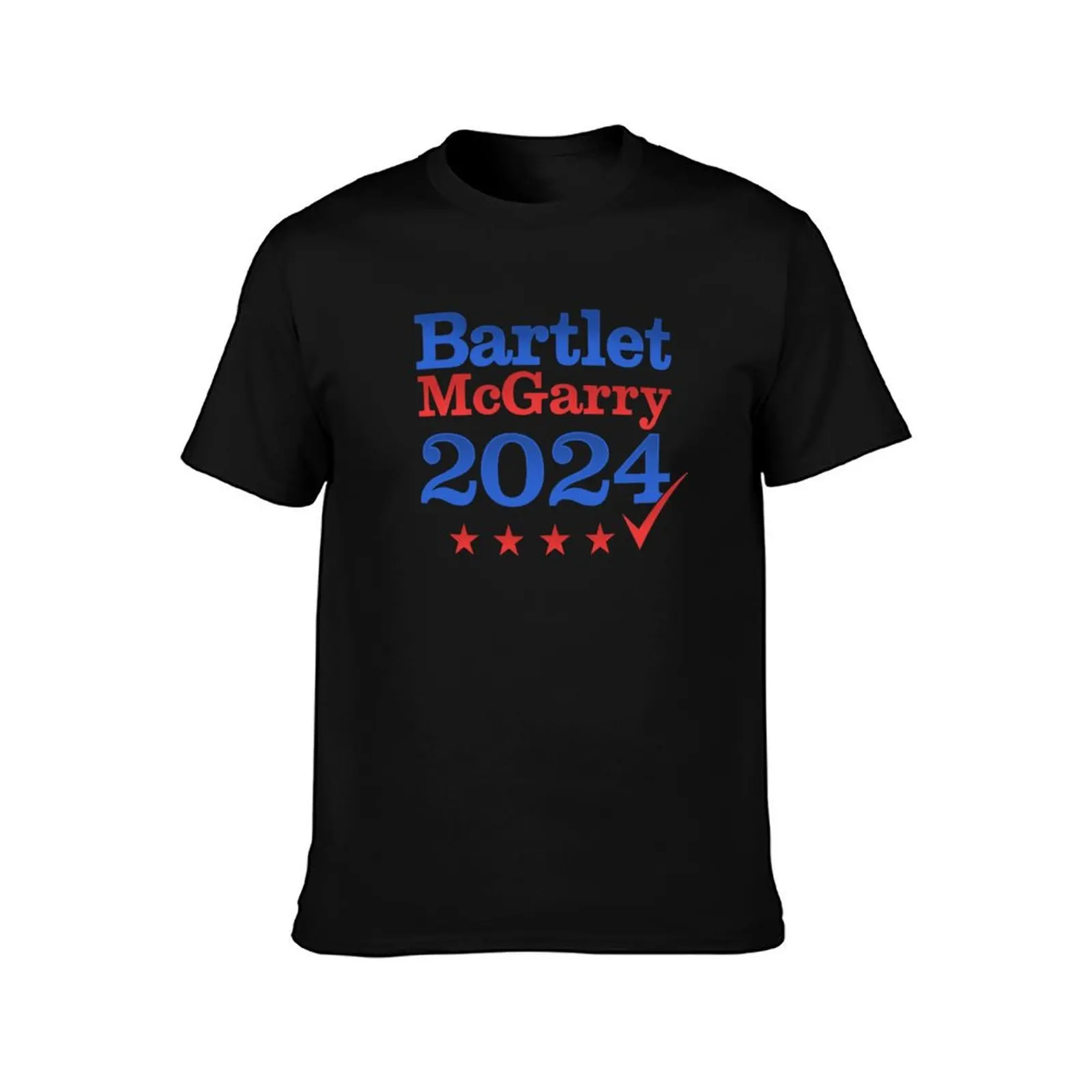 Bartlet McGarry 2024 West Wing T-Shirt man t shirt vintage mens tall t shirts