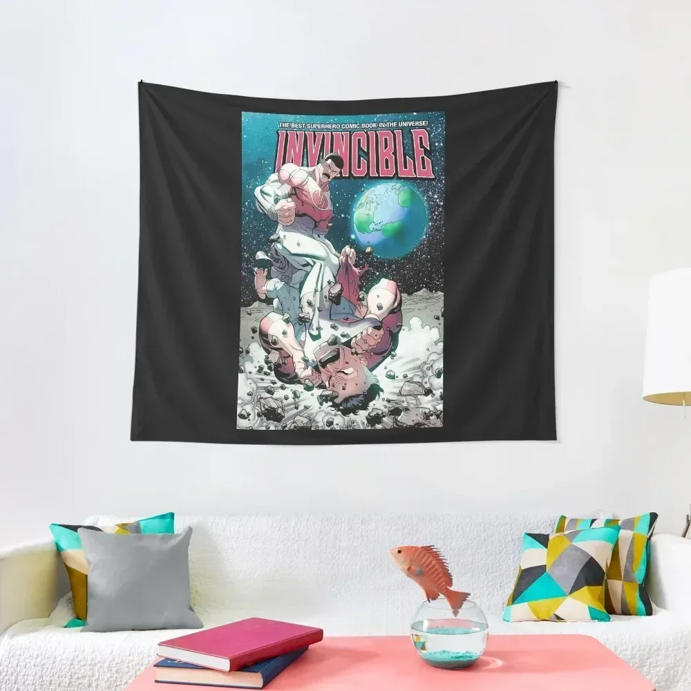 

invincible comic man Tapestry Room Decorating Aesthetic Aesthetic Home Decor Decoration Room Tapestry