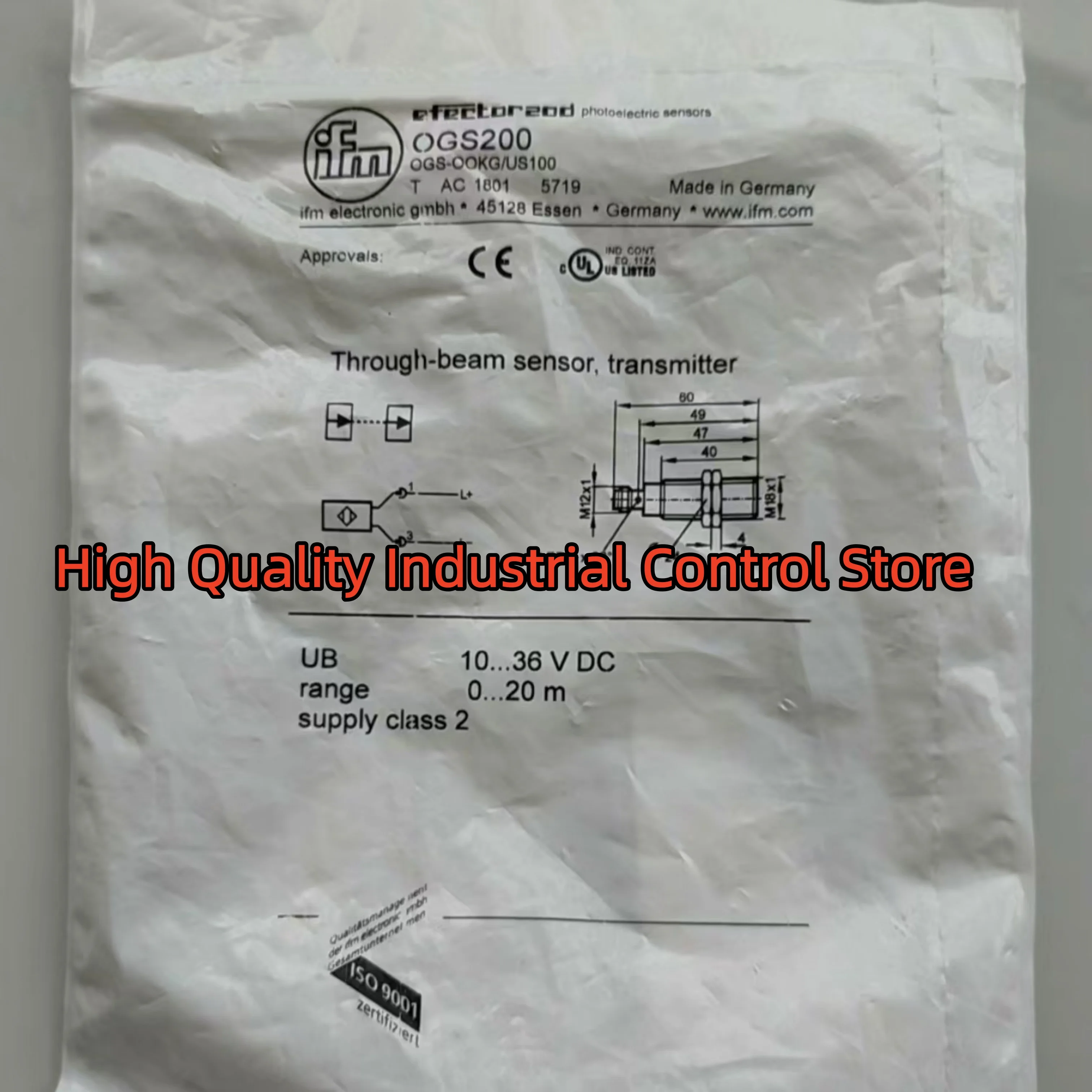 

New original OGE200 O1D105 Proximity Switch Sensor