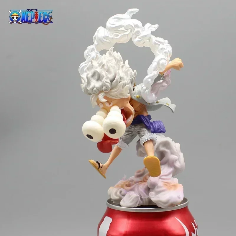 Figura de Ação Anime One Piece para Crianças, Brinquedos Colecionáveis, Boneca Modelo, Nika Luffy, Gk, Periferia, Enfeites de Mesa, Presente, 12cm