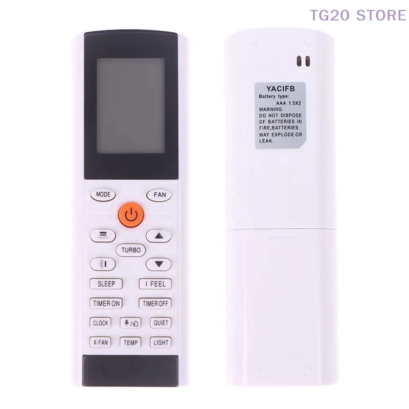 1 Pcs ABS Remote Control Universal AC Air Conditioner Remote Control For Gree ELECTROLUX TADIRAN YACIFB YAC1FB YAC1FB6 MSHV25D1S