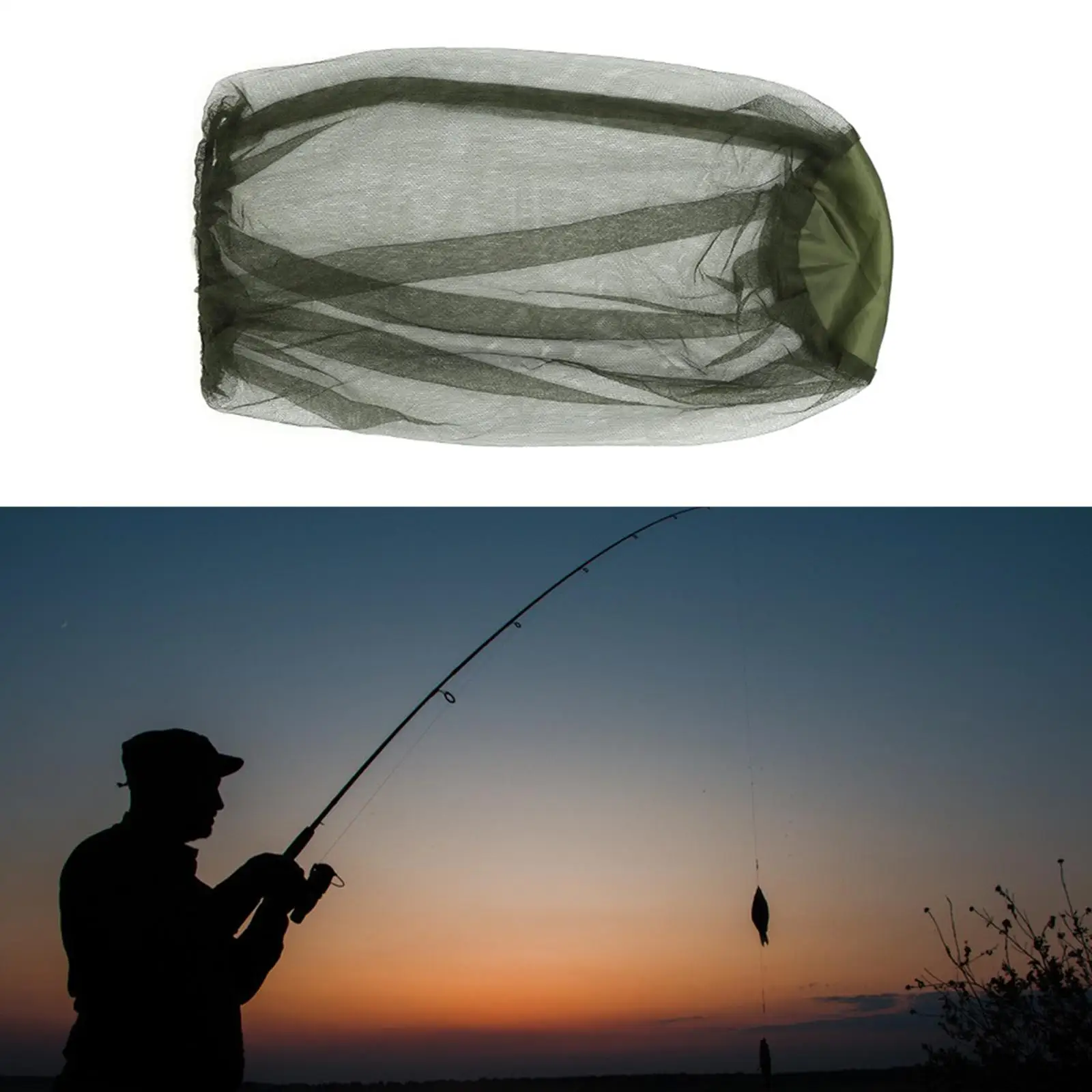 

Head Net Mesh Screen Net Breathable for Adventure Outdoor Activities Camping