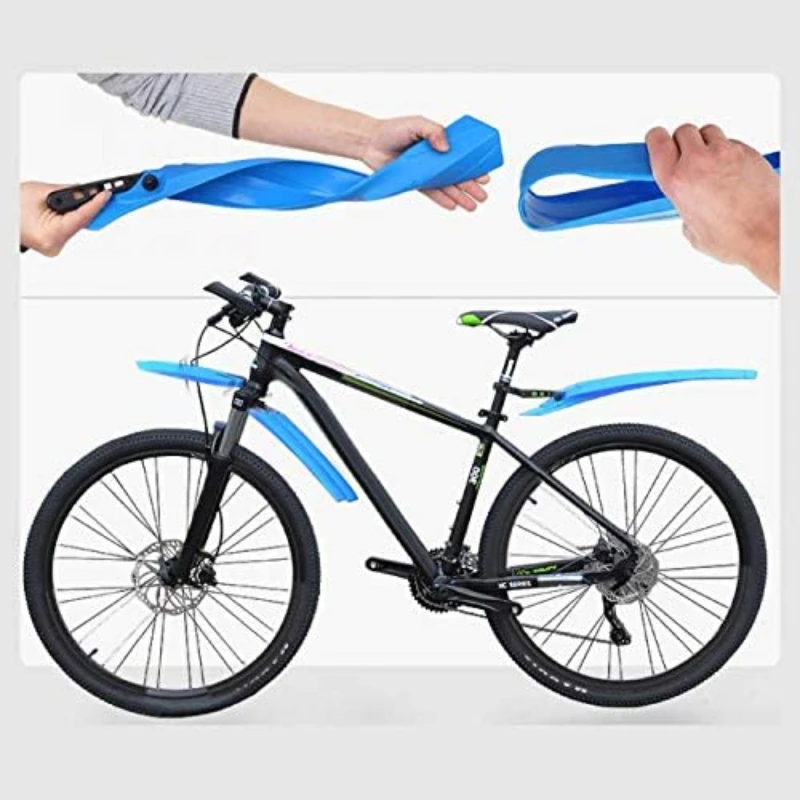 Boteyle Mountain Bike Bicycle Fenders Quick Release 2PCS Front Rear Cycling Mudguard MTB Road City Wings Bike Accessories