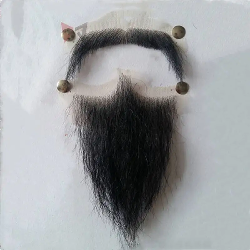 

Anime Cosplay Accessories Black White Pale White Moustache Beard Movie Party Halloween Prop Custom Made Hand Made