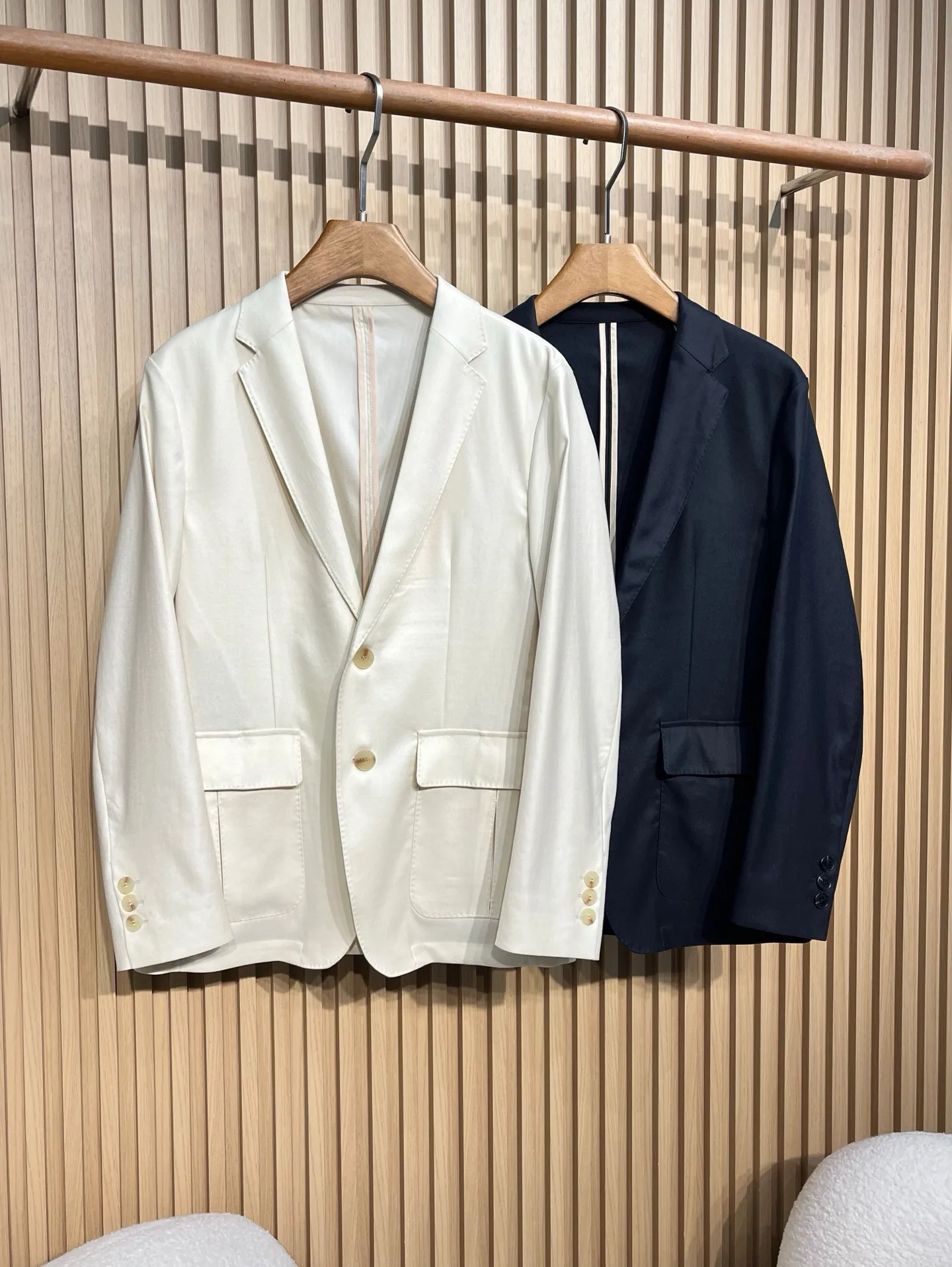 BC old money style summer linen business suit top men's casual blazer