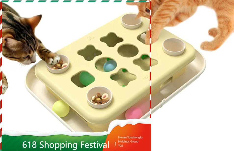 Smart Treat Dispensing Ball Mental Stimulation Play Device Interactive Slow Feeder For Pet Cat Gift