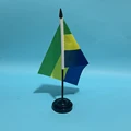 Black plastic pole