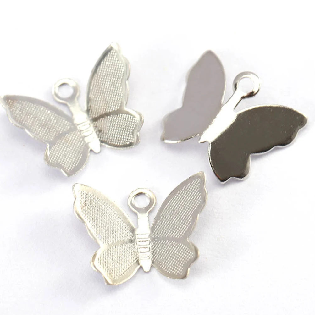

100pcs Copper Flower Charms Jewelry Making Supplies DIY Necklace Bracelet Earrings Decorative Metal Pendant Accessories
