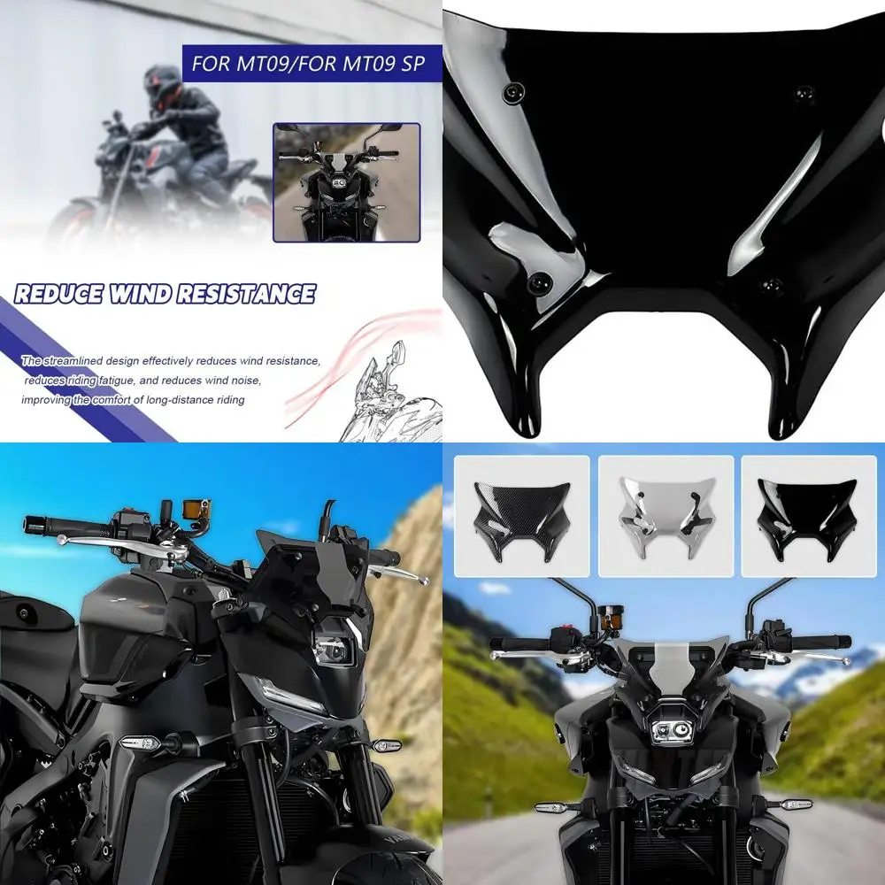 

MT09 SP Motorcycle Accessories Windshield Front Support Windshield Wind Deflector Fairing Lower for MT 09 MT-09 SP 2024 2025 MT0