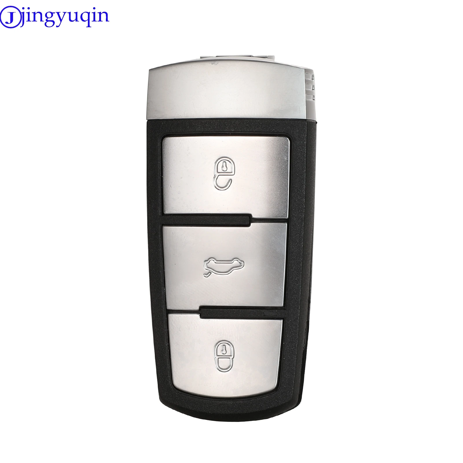 Jingyuqin 원격 엔트리 FOB ASK 3C0959752BA ID48 칩 원격 자동차 키 쉘 케이스 교체, VW 파사트 CC용 433Mhz