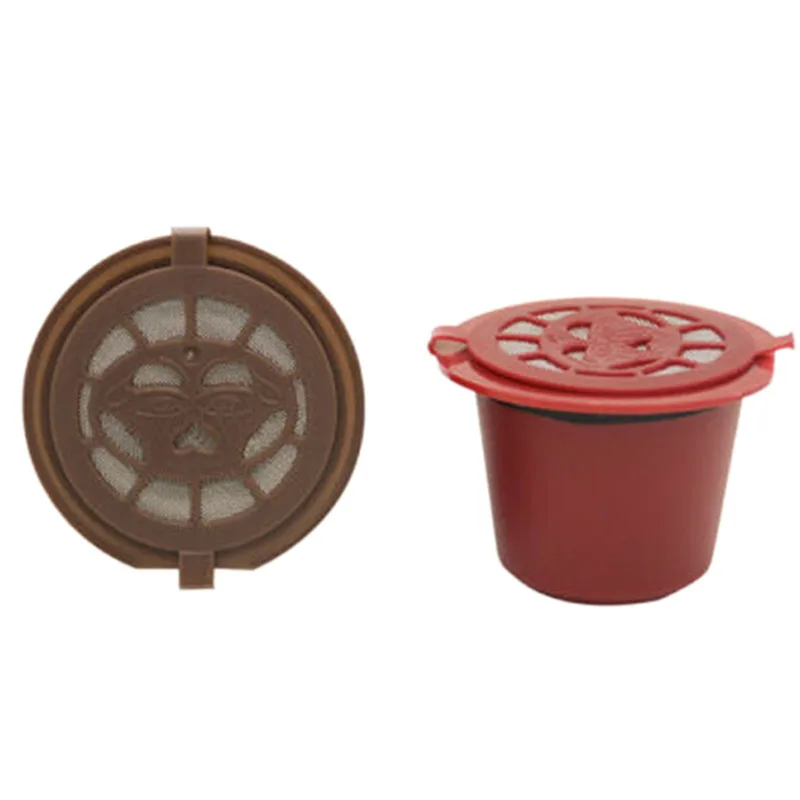 Capsule di caffè riutilizzabili con filtro in acciaio inossidabile 5/Pcs per macchine Nespresso (B)