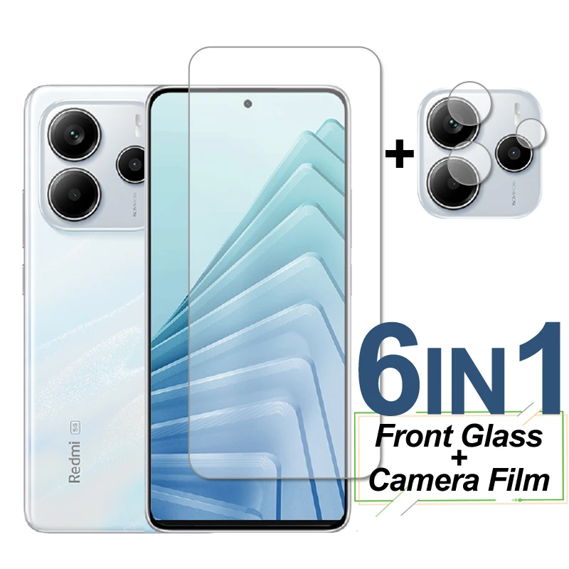 For Xiaomi Redmi Note 14 5G Glass Screen Protector Tempered Glass Protective Phone Camera Lens Film For Xiaomi Redmi Note 14 5G