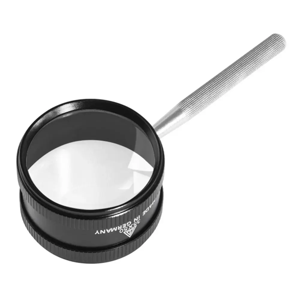 

Detachable Handle 35X Handheld Magnifier Optical Small Magnifying Glass Easy To Carry Double-Layer Magnifying Loupe Coins