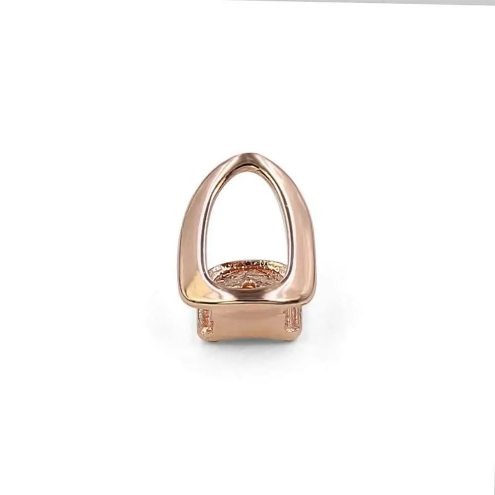 2Pcs New Metal Personality Single Shackle Teeth Hollow Out Tooth Jewelry Hip Hop Rapper