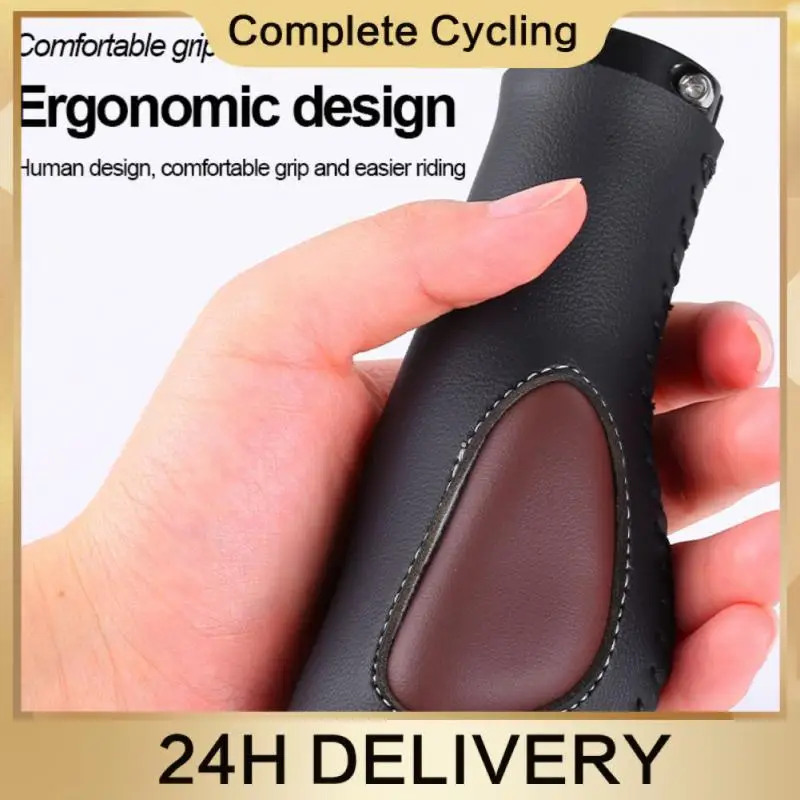 Scooter Handle Currency Light Shock Absorption Of Handle Hand Sewing Handle Handlebar High Elasticity Pu Leather