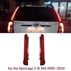 LED Light Rear Lamp for Kia Sportage 2 JE KM 2005~2010 Fog Bumper Reflector Collision Taillight Braking Warning Car Accessories