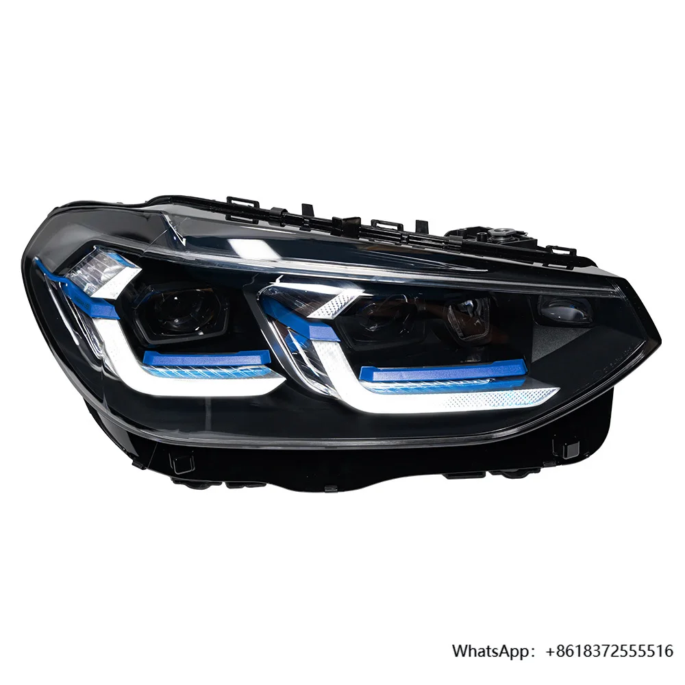 

Car Lights for X3 G01 F97 LED Headlight Projector Lens 2018-2021 X4 G02 F98 Head Lamp Drl Accessories