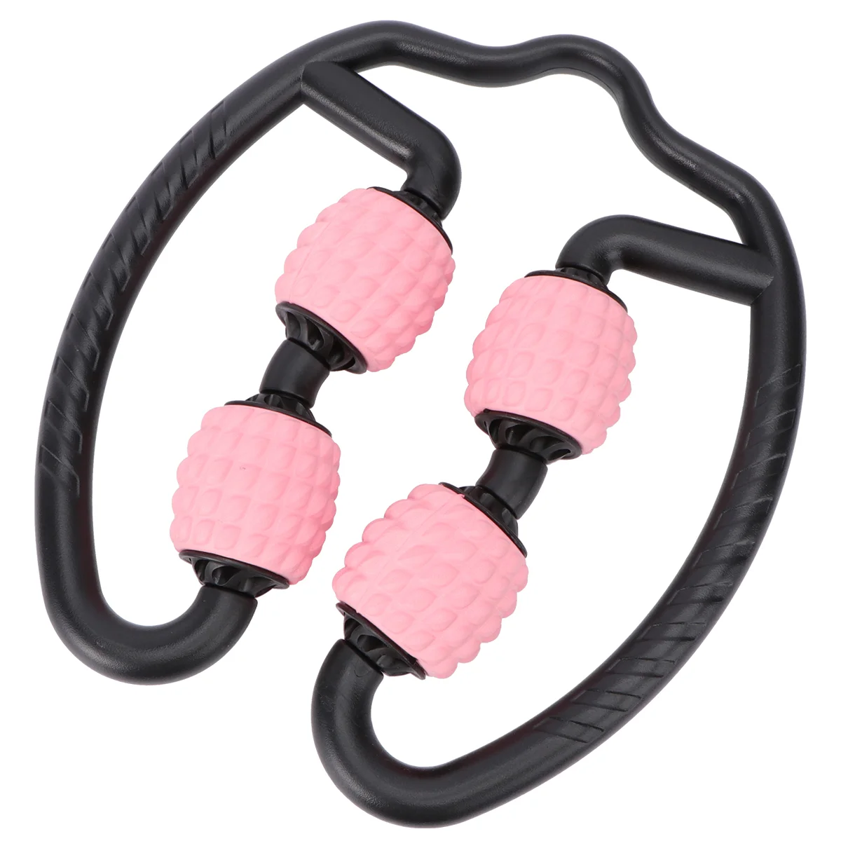 1pc Roller Massage gerät Welle Muskel relax ant Mehrzweck massage Rolls tab Yoga Fitness geräte für Mann Frau verwenden (rosa)