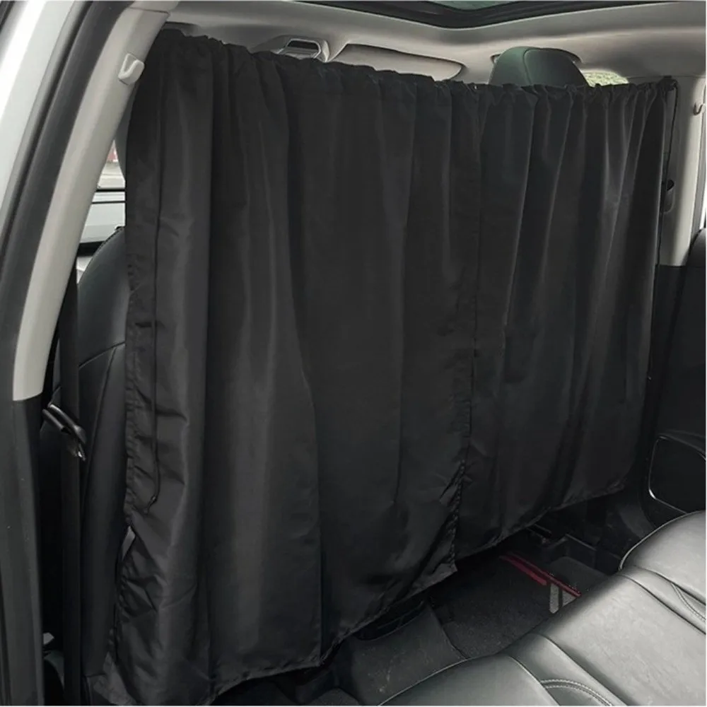 2PCS/set Front Rear Seat Divider Car Sunshades Uv Blocking Car Interior Supplies Car Privacy Curtains Universal Sun Shades