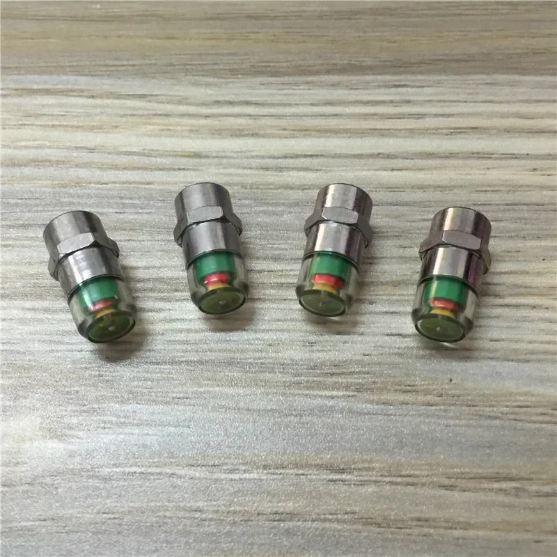 For Car Pressure Warning Cap Air Cap Monitoring Alarm Indicator  Tire  Valve Universal Accessory Free Shipping